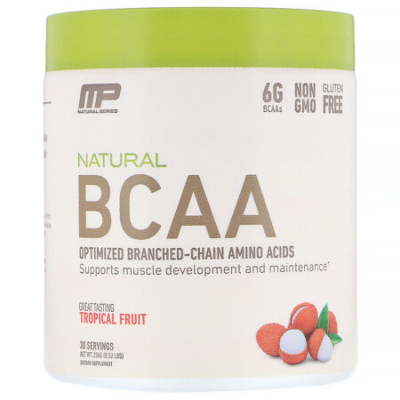 MusclePharm, BCAA natural, Frutas Tropicais, 234 g (0,52 lb)