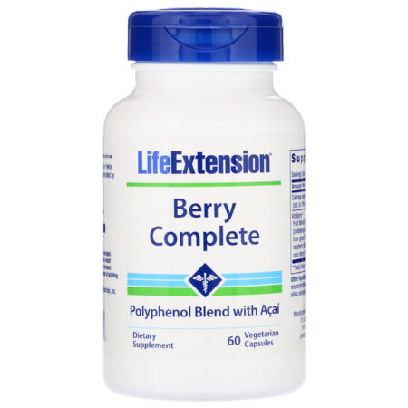 Life Extension, Berry Complete, 60 Cápsulas Vegetarianas