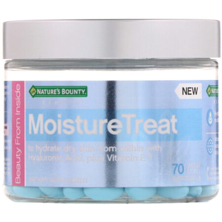 Nature's Bounty, MoistureTreat, 70 Cápsulas Gelatinosas