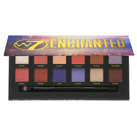 W7, Enchanted, Brilliance in Bloom, Pressed Pigment Palette, 0.34 oz (9.6 g)