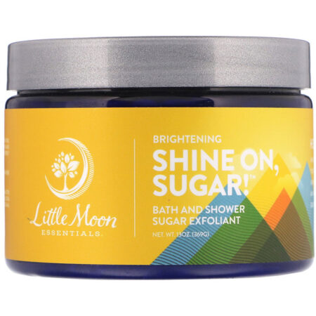 Little Moon Essentials, Brightening, Shine On, Sugar!, Bath and Shower Sugar Exfoliant, 13 oz (369 fl)