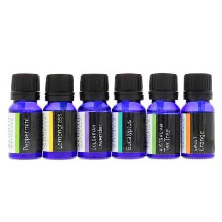 Yeouth, Óleo Essencial de Grau Terapêutico, Embalagem de Início de Tratamento, Embalagem com 6, 0,34 fl oz (10 ml) Cada