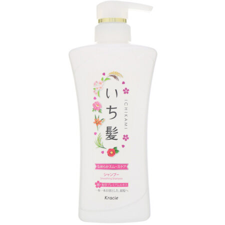 Kracie, Ichikami, shampoo suavizante, 480 ml