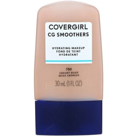 Covergirl, Smoothers, maquiagem hidratante, 750 Creamy Beige, 30 ml