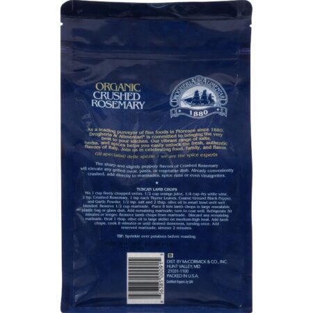 Drogheria & Alimentari, Organic Crushed Rosemary, 9.7 oz (274 g) - Image 2