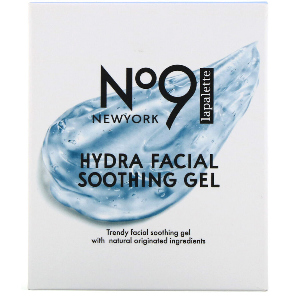 Lapalette, No.9 Hydra Facial Soothing Gel, #02 Water Jelly Blueberry, 250 g - Imagem 2