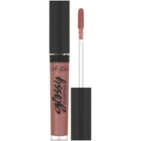 L.A. Girl, Brilho labial preenchedor Glossy, Plush, 0,17 fl oz (5 ml)