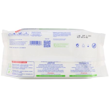 Mustela, Baby, Soothing Cleansing Wipes, 70 Wipes - Image 2