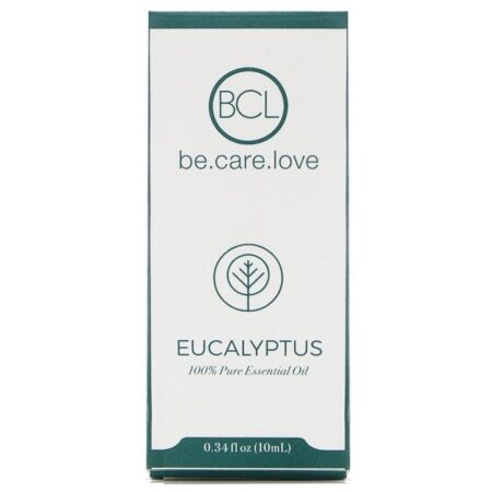 BCL, Be Care Love, Óleo essencial 100% puro, Eucalipto, 0,34 fl oz (10 ml)