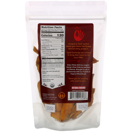 Equal Exchange, Organic Dried Mango, 5 oz (142 g) - Image 2