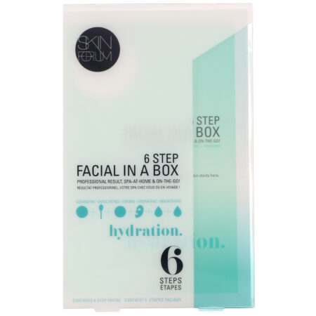 SFGlow, 6 Step Facial In A Box, Hydration, 1 Set - Image 2