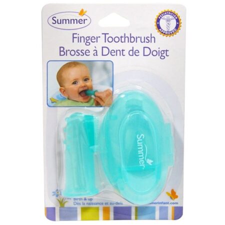 Summer Infant, Escova Dental de Dedo com Estojo