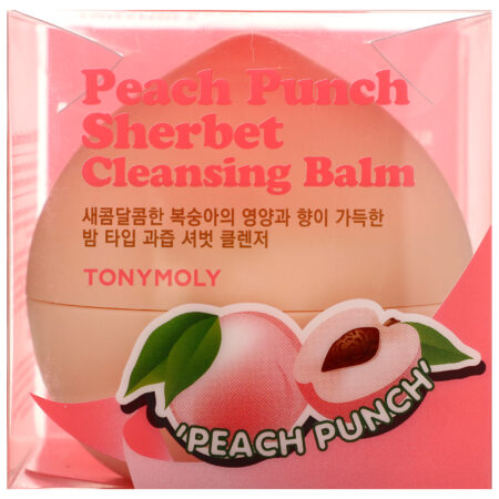 Tony Moly, Peach Punch, Sherbet Cleansing Balm, 2.82 oz (80 g) - Image 3