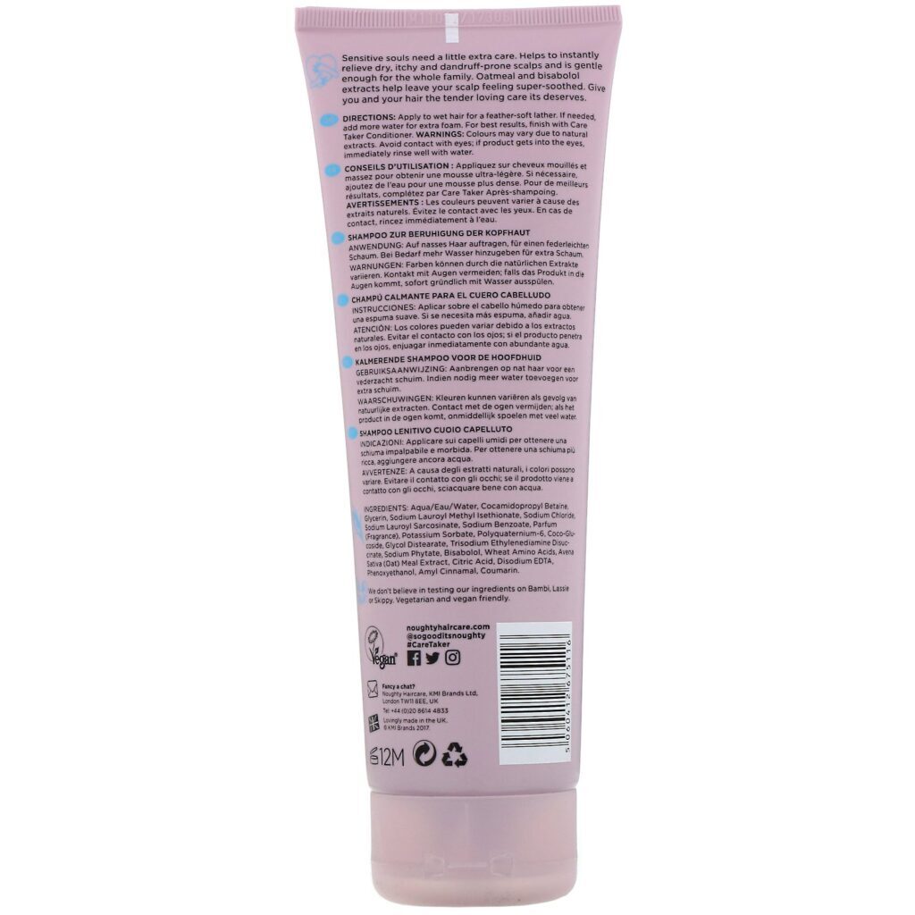 Noughty, Care Taker, Shampoo calmante para o couro cabeludo, 250 ml - Imagem 2