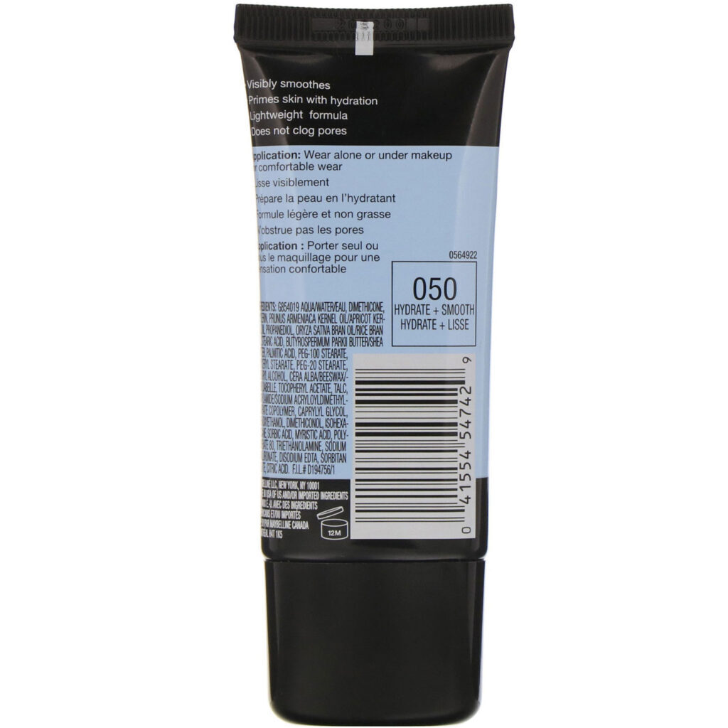 Maybelline, FaceStudio, Master Prime, base primer, 050 hidrata e suaviza, 30 ml - Imagem 2