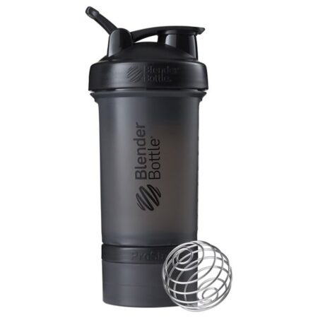 Blender Bottle, BlenderBottle, ProStak, Cor Preto, 22 oz