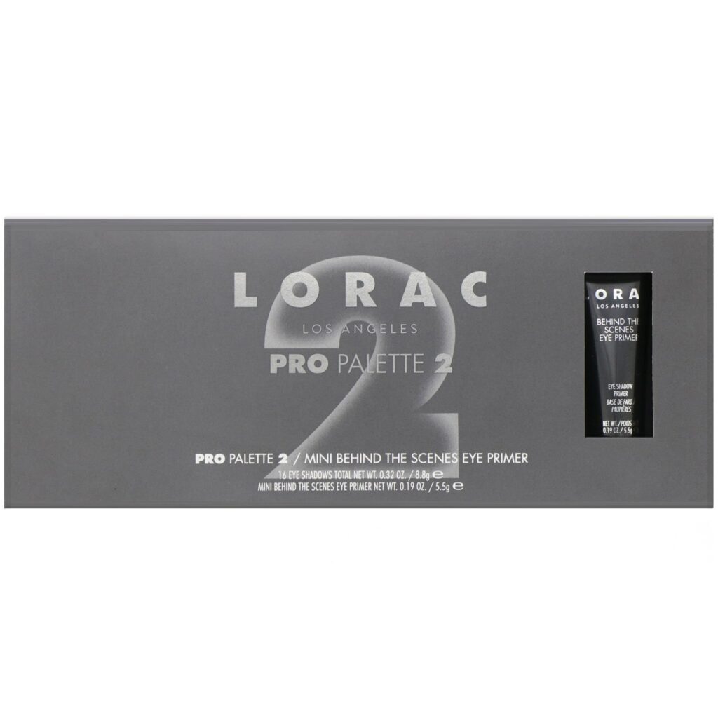 Lorac, Paleta Pro 2 com mini primer para olhos Behind The Scenes, 14,3 g - Imagem 2