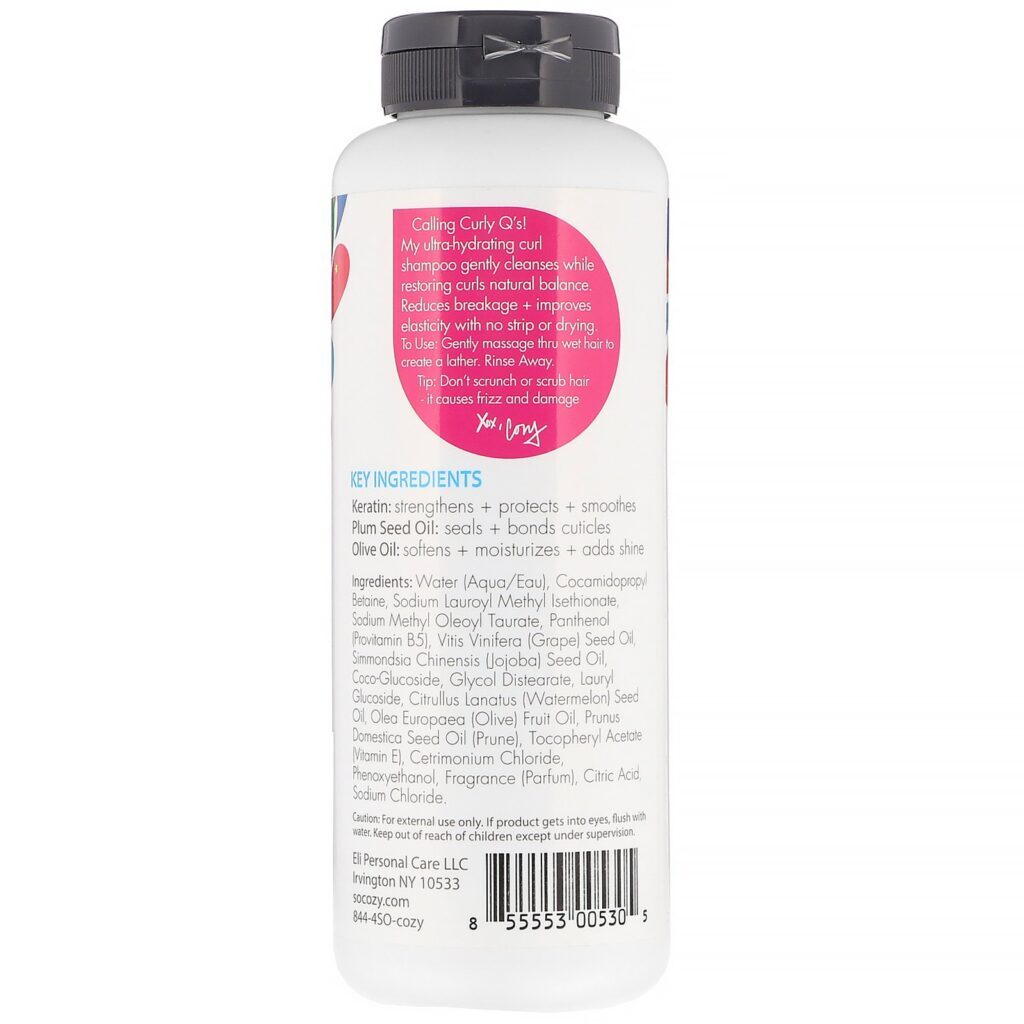 SoCozy, Kids, Shampoo para cachos, Limpador ultra-hidratante, 311 ml - Imagem 2