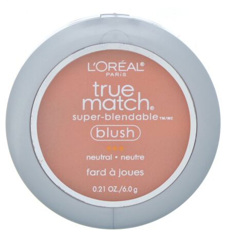 L'Oreal, True Match Super-Blendable Blush, N5-6 Beijo de damasco, 6 g - Image 2