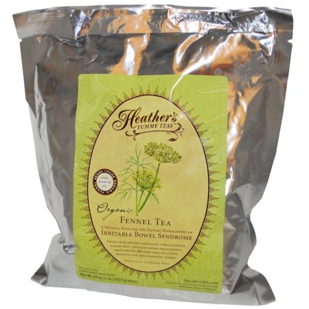 Heather's Tummy Care, Tummy Teas, Chá de Erva-Doce Orgânica, Sem Cafeína, 453 g (16 oz)