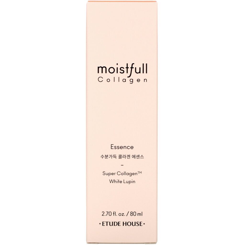 Etude House, Moistfull Collagen, Essence, White Lupin, 2.70 fl oz (80 ml) - Imagem 2