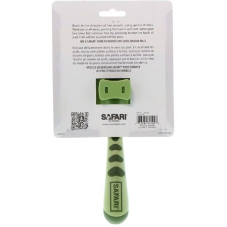 Safari, Escova Slicker Autolimpante para Cachorros Grandes, 1 Escova Slicker - Imagem 2