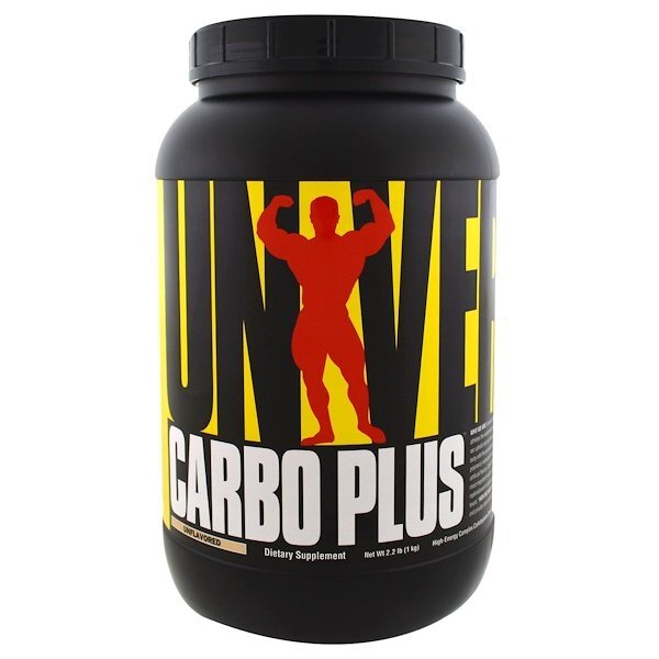 Universal Nutrition, Carbo Plus, Mistura para Bebida de Carboidratos Complexos de Alta Energia, Sem Sabor, 2,2 lbs (1 kg)