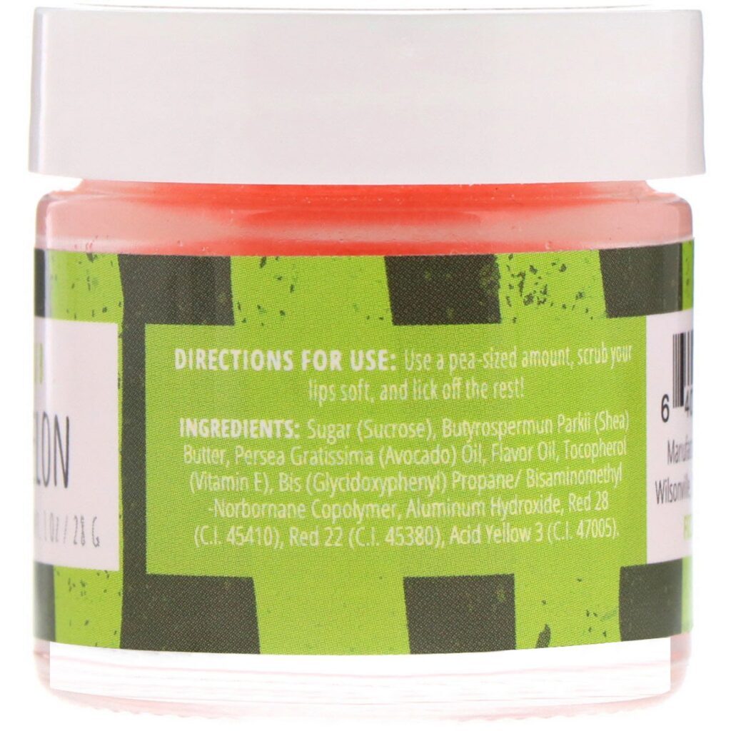 Fizz & Bubble, Esfoliante labial, Watermelon, 1 oz (21 g) - Imagem 2