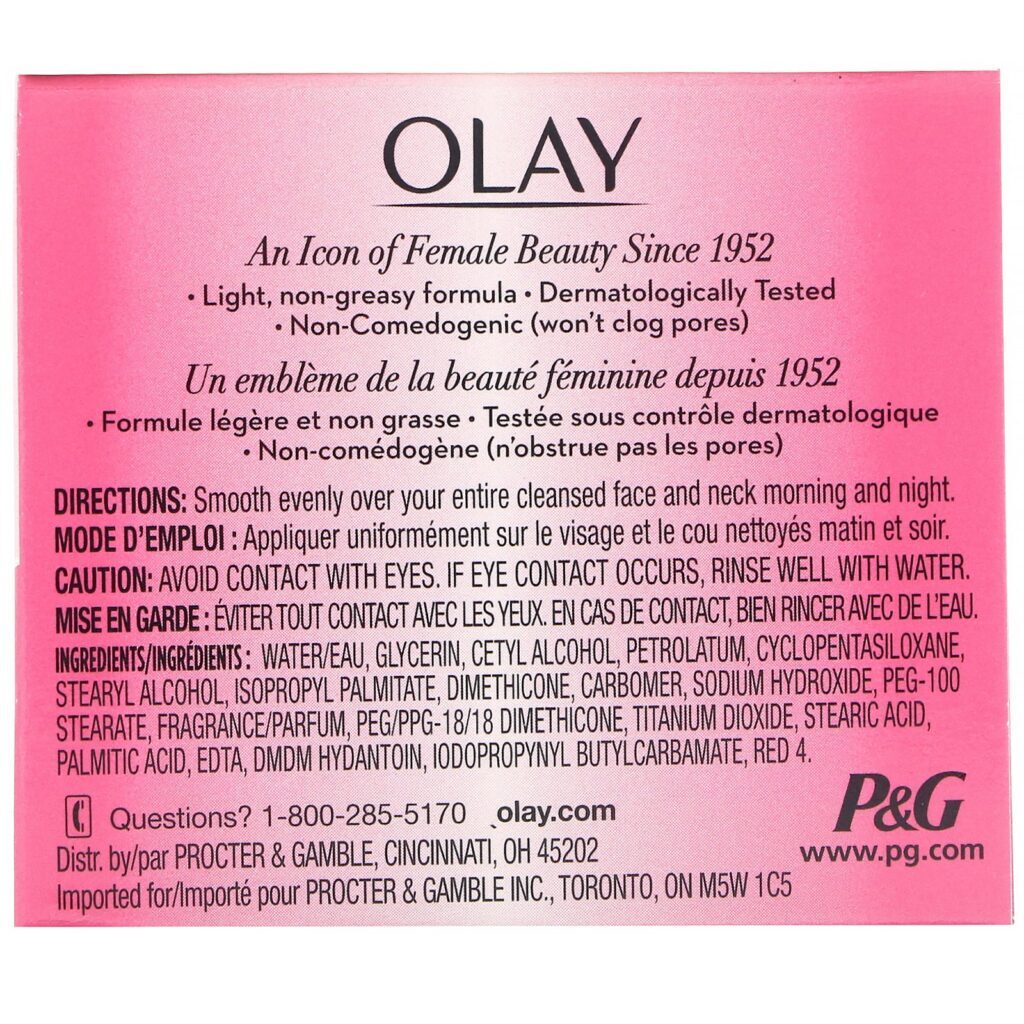 Olay, Hidratação Ativa, Creme, Original, 56 ml (2 fl oz) - Imagem 3