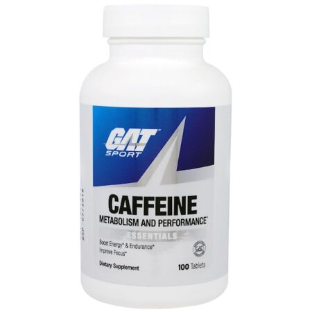 GAT, Cafeína, Metabolismo e Desempenho, Essenciais, 100 Comprimidos