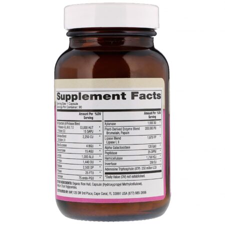 Dr. Mercola, Full Spectrum Enzymes for Women, 90 Capsules - Image 2