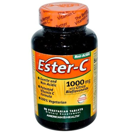 American Health, Ester-C, 1,000 mg, 90 Vegetarian Tablets