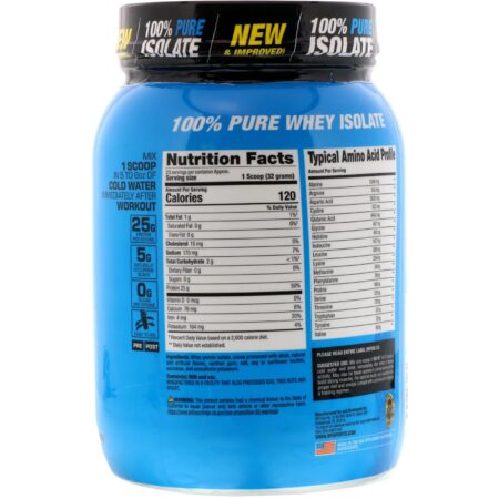 BPI Sports, ISO HD, Isolado de Proteína 100% Puro, Brownie de Chocolate, 1,6 lbs (736 g) - Image 2