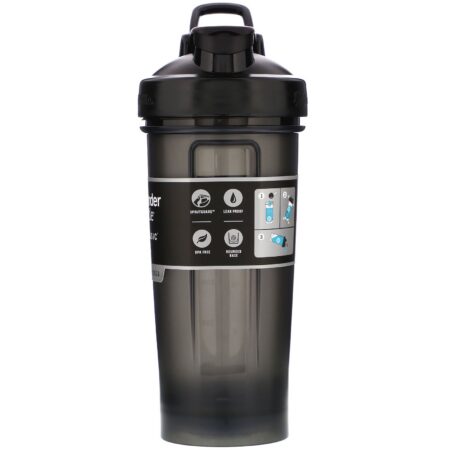 Blender Bottle, Classic With Loop, Black, 28 oz (828 ml) - Image 2