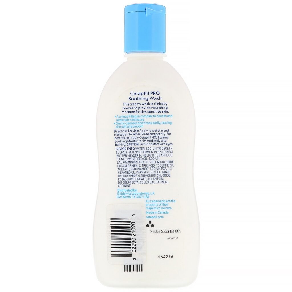Cetaphil, Pro, Limpador calmante, pele seca, 296 ml - Imagem 2