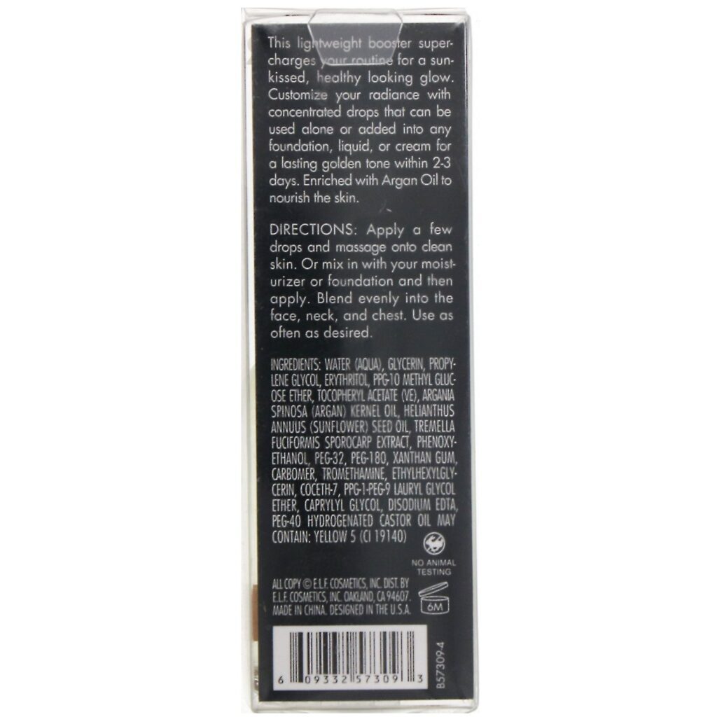 E.L.F., Booster Drops, Bronze, 15 ml (0,51 fl oz) - Imagem 3