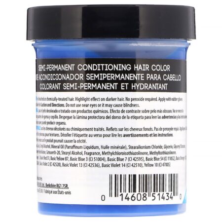 Punky Colour, Semi-Permanent Conditioning Hair Color, Lagoon Blue, 3.5 fl oz (100 ml) - Image 2