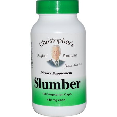 Christopher's Original Formulas, Slumber, 440 mg, 100 Vegetarian Caps