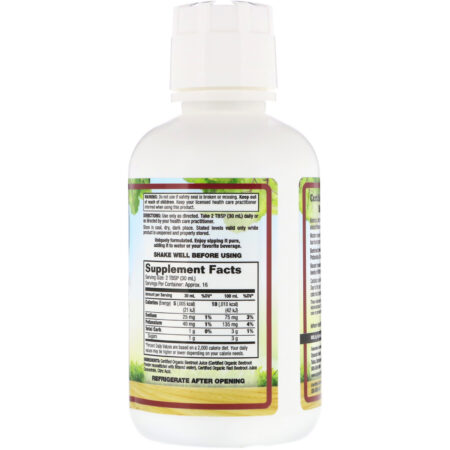 Dynamic Health Laboratories, Beterraba Orgânica Certificada, 473 ml - Image 2