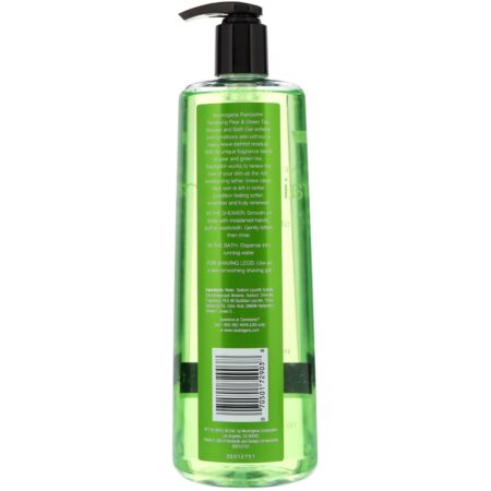 Neutrogena, Banho de Chuva, Gel de Banho Renovador, Pera e Chá Verde, 16 fl oz (473 ml) - Image 2