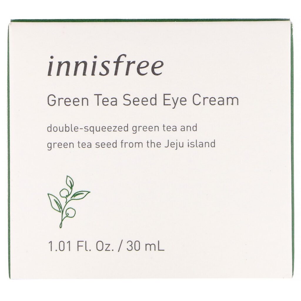 Innisfree, Creme de Semente de Chá Verde para os Olhos, 1,01 fl oz (30 ml) - Imagem 2