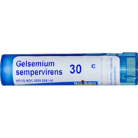 Boiron, Single Remedies, Gelsemium Sempervirens, 30C, Aprox. 80 Pellets