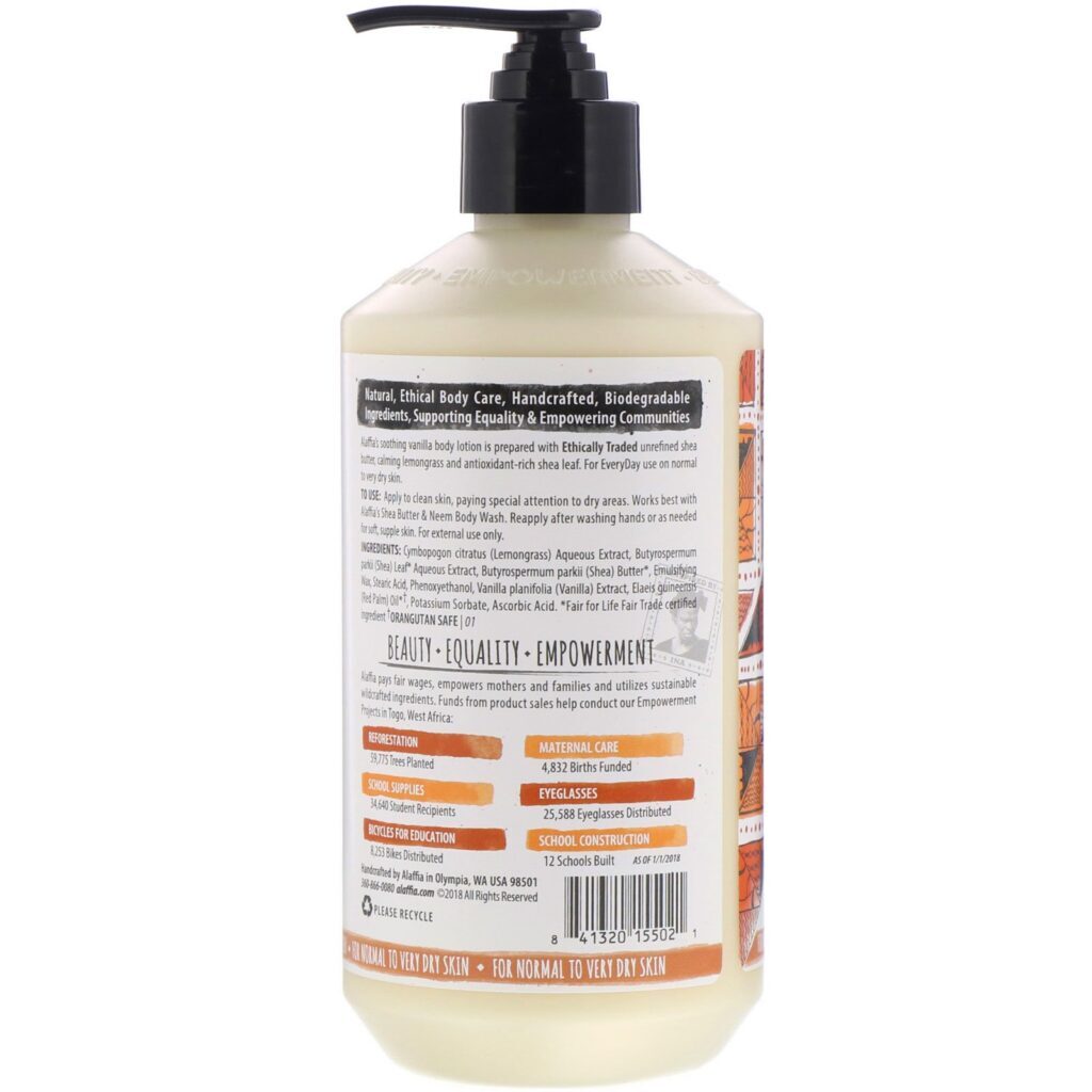 Everyday Shea, Loção Corporal, Baunilha, 475 ml (16 fl oz) - Imagem 2