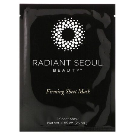 Radiant Seoul, Máscara Facial Firmadora, 1 Máscara Facial, 25 ml (0,85 oz)