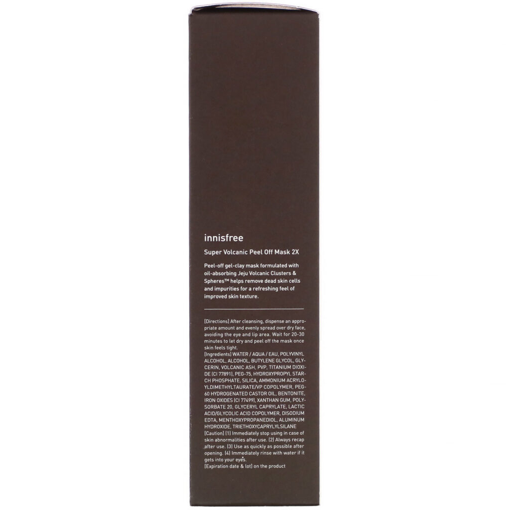 Innisfree, Super Volcanic, Peel Off Mask 2X, 3.38 fl oz (100 ml) - Imagem 3