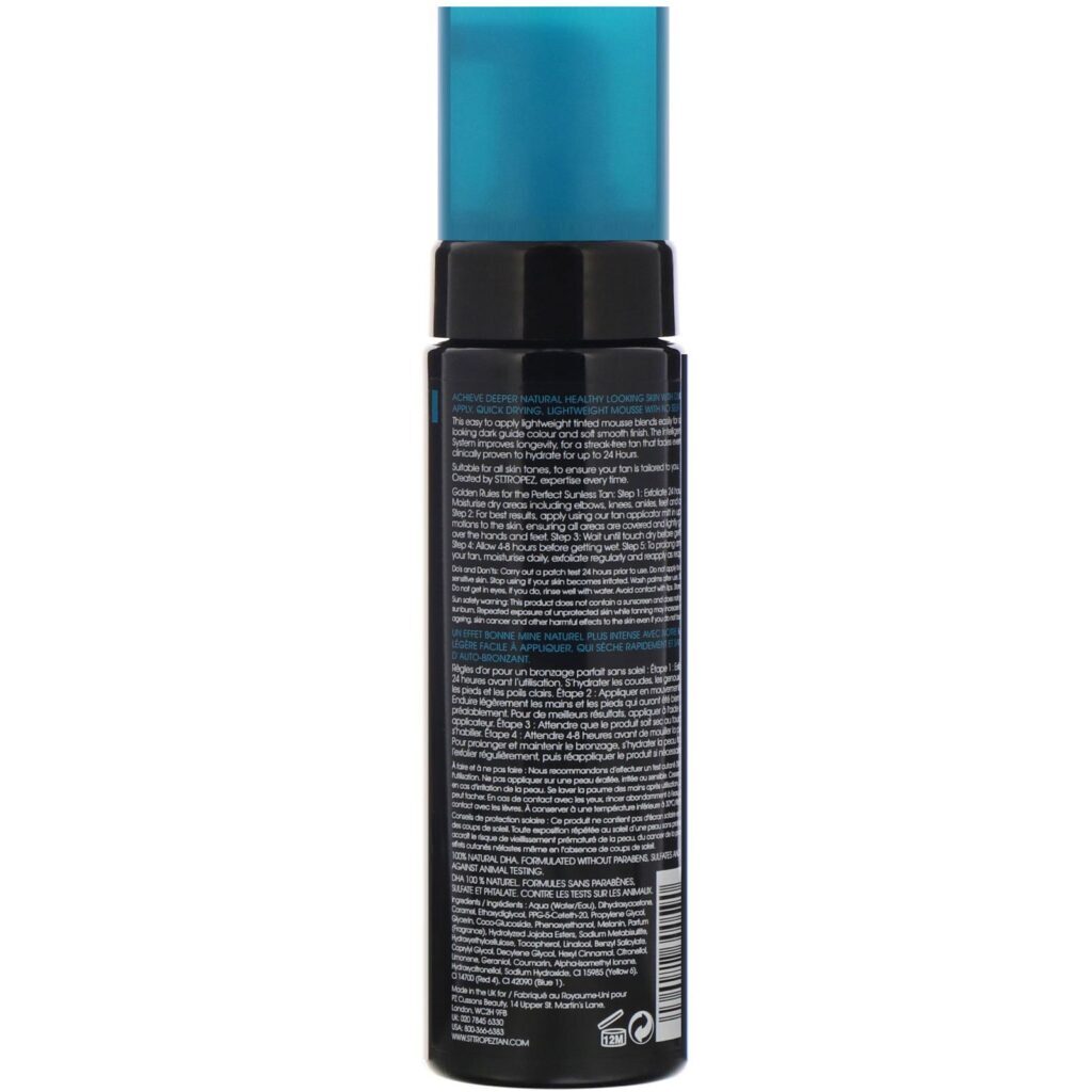 St. Tropez, Self Tan Bronzing Mousse, Dark, 6.7 fl oz (200 ml) - Imagem 2
