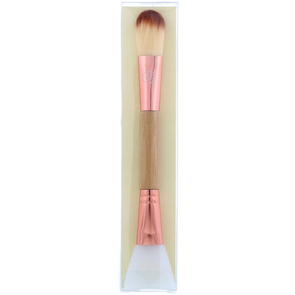 Honey Belle, Pincel Duplo para Máscara, 1 Pincel - O Produto Completo para Skincare Profissional - Imagem 2