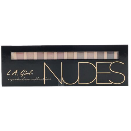 L.A. Girl, Paleta de sombra de tons nude, Beauty Brick, 12 g - Image 2