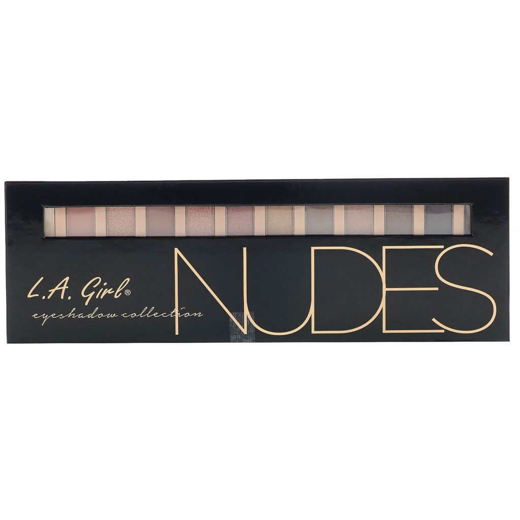 L.A. Girl, Paleta de sombra de tons nude, Beauty Brick, 12 g - Imagem 2