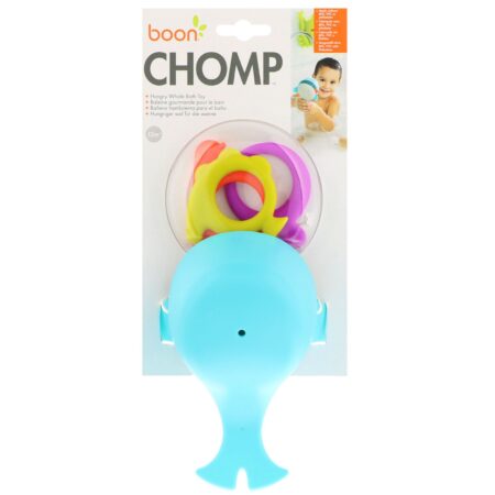 Boon, Chomp, Brinquedo para banho baleia faminta, acima de 12 meses - Image 2